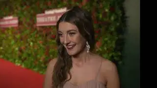 Grace Molony on the red carpet | Evening Standard Theatre Awards 2019