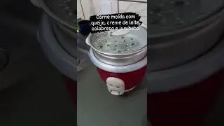 Carne moída com queijo, creme de leite e jurubeba.