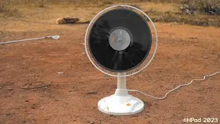 Mainstays Desk Fan Record Player