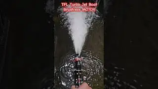 TFL Turbo Jet Boat Brushless Motor #tfl #jet #turbo #boat #brushless
