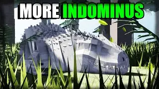 NEW INDOMINUS REX SKIN + MORE! (Mosasaurus, Atrociraptors) | Jurassic Blocky