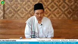 Tips!, Berpuasa agar tidak lapar & dahaga dan Larangan tidak puasa di bulan Romadhon...