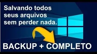 Como fazer um backup completo do computador