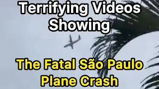 All Video Angles of the Tragic São Paulo Plane Crash that claimed the lives of 61 people