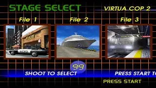 Virtua Cop 2 Rebirth Playthrough - HD