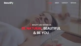 How to create Website using HTML and CSS | Beauty Website with HTML and CSS | Code with Amir