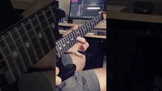 A Minor Overdriven Blues Rock Guitar Improv w/Mercuriall 1987X - SG