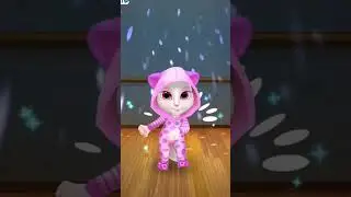 My talking Angela 1-2 very so cute💕 after before💕 #short #@nor.cats