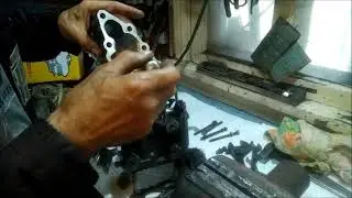 Budget hydraulic kit for a homemade mini tractor, new distributor R 80 overhaul.