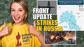 FRONTLINE UPDATE: ENCIRCLED IN KURSK, PALYANYTSYA ROCKET, PAVEL DUROV Vlog 786: War in Ukraine