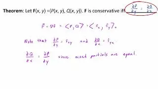 Video 16.3.3: Showing a 2D Vector Field is Conservative