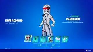How to get “MARSHINOBI” in Fortnite!