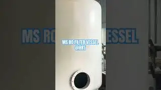 MS RO FILTER VESSEL ACF & PCF @ ramrotechnology #commercialroplant #roplant #bottlefilling