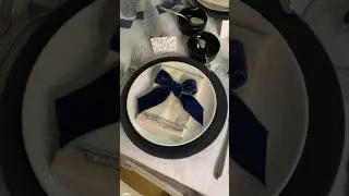 Сервировка стола к Новому Году🎄🍽️