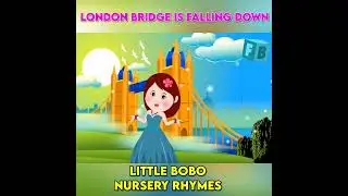 London Bridge Is Falling Down | FlickBox Nursery Rhymes and Kids Song with Lyrics #shorts