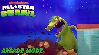 Nickelodeon All Star Brawl | Reptar Arcade Mode Walkthrough