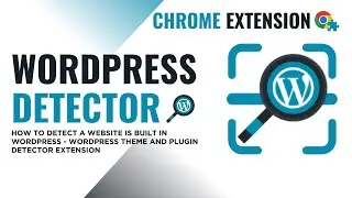 How to Detect a Website is Built in WordPress | WP Theme and Plugin Detector Extension