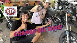 How to Change Oil with Teacher Jonathan, #STPOils and #gakimoto