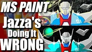 Correcting Jazza's MS Paint Palette Art Challenge Mistakes