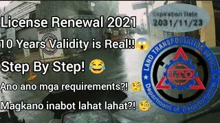 LTO License Renewal 2021 - 10 Years Validity is Real