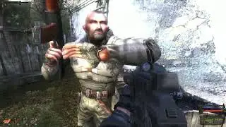 STALKER ТЕНЬ ЧЕРНОБЫЛЯ OGSR Engine GUNSLINGER - Атака наёмников