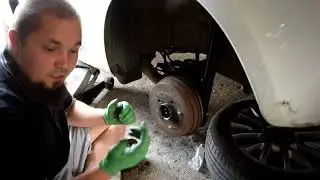 j'éclate le tambour de la CLIO 3 de MADAME en remplacent les roulement de roue