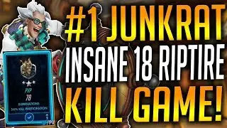 #1 JUNKRAT INSANE 18 RIPTIRE KILL GAME *78 KILLS*