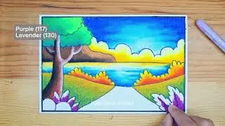 Menggambar pemandangan