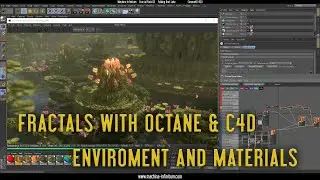 FRACTALS WITH CINEMA 4D AND OCTANE VECTRON - ENVIROMENT AND COLORING