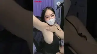 Mango Live   Putri Naya black lingerin