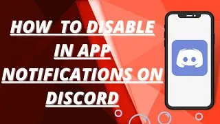 How to disable in app notifications on discord