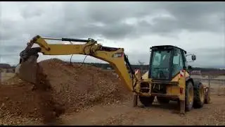 Retro excavadora Caterpillar cat 434e Importacion de Polonia