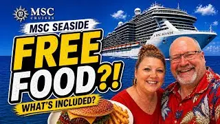 MSC Seaside Free Food Tour 🍕 What You Can Eat Without Paying a Dime!