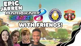 Mario Kart 8 Deluxe Golden Dash Cup 200cc With Friends!