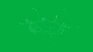 Green Screen - Chroma Key - Water Liquid 10