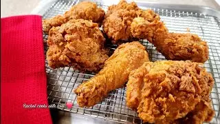 Crispy Golden Fried Chicken without the Fuss // Step by Step ❤️