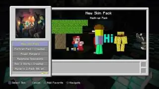 Minecraft ps3 modded skins backup v4