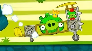 САМОЛЕТЫ Bad Piggies #14 Коробки с красным шариком 