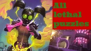 Hearthstone - All lethal puzzles