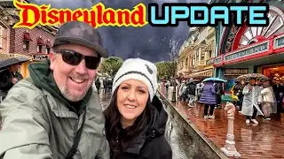 THE MOST EMPTY DAY AT DISNEYLAND?! Big California Storm, Tons of Ride Closures & Major Construction