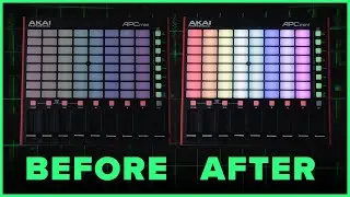 Make APC Mini mkII BRIGHTER with Resolume | VJ Quick Tip
