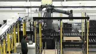 High Level Row Gripping Palletiser