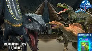 Isla Event CONTINENTAL ASSAULT Entire Playthrough- WIN DNA for CONCATOLOCH! Jurassic World Alive