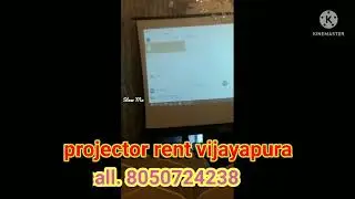 projector rent vijayapura call. 8050724238