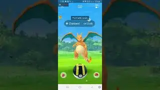 pokemon go charizard in wild🥵 (coordinate shown)