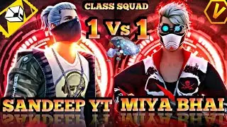 Sandeep Yt 🆚 MiyaBhai /1 vs 1 Custom room /Freefire OneShort /#gamingvideos #games #gaming #gameplay