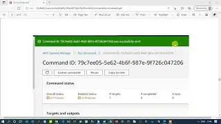 AWS Run command on EC2