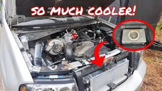 Turbo Trailblazer 4200 gets Air to Water Intercooler!! Mind-Blowing Results!