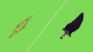 Cactus Spike vs Obsidian Greatsword Comparison - Roblox Islands