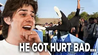 TikTokers Try The CRATE CHALLENGE (He Got Hurt...)